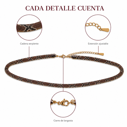 Gargantilla Serpiente Aurevix: el detalle que transforma cualquier look